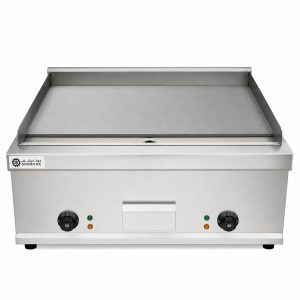 Flat grill raised from Golden ice