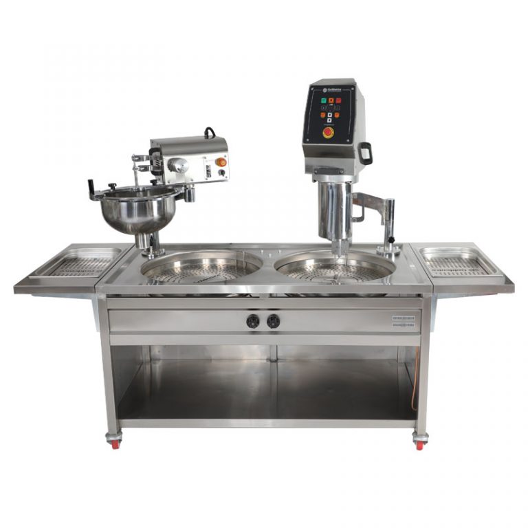 Balah Al Sham Electric Machine With Gas Luqaimat Fryer • Golden Ice