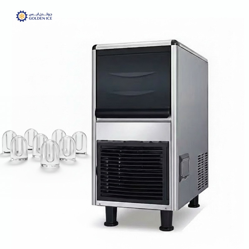 صانعة ثلج مكعبات إنتاجية 25 كيلو من جولدن ايس
