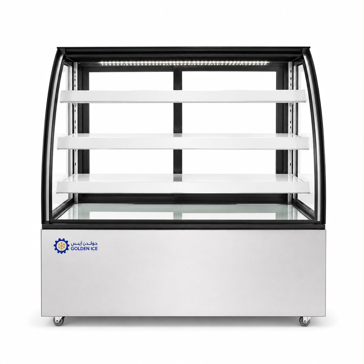 Vertical multi-purpose display refrigerator, 154 cm, 535 liter capacity