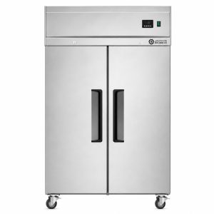 vertical refrigerator 2 doors for cafes