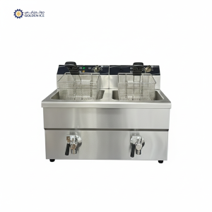 قلاية كهرباء 2 حوض 12 لتر*2 بصرف