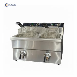 قلاية كهرباء 2 حوض 12 لتر*2 بصرف