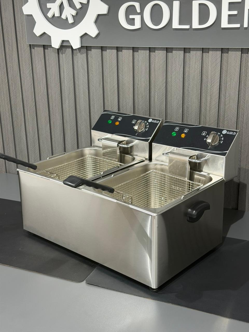 قلاية 8 لتر كهرباء حوضين