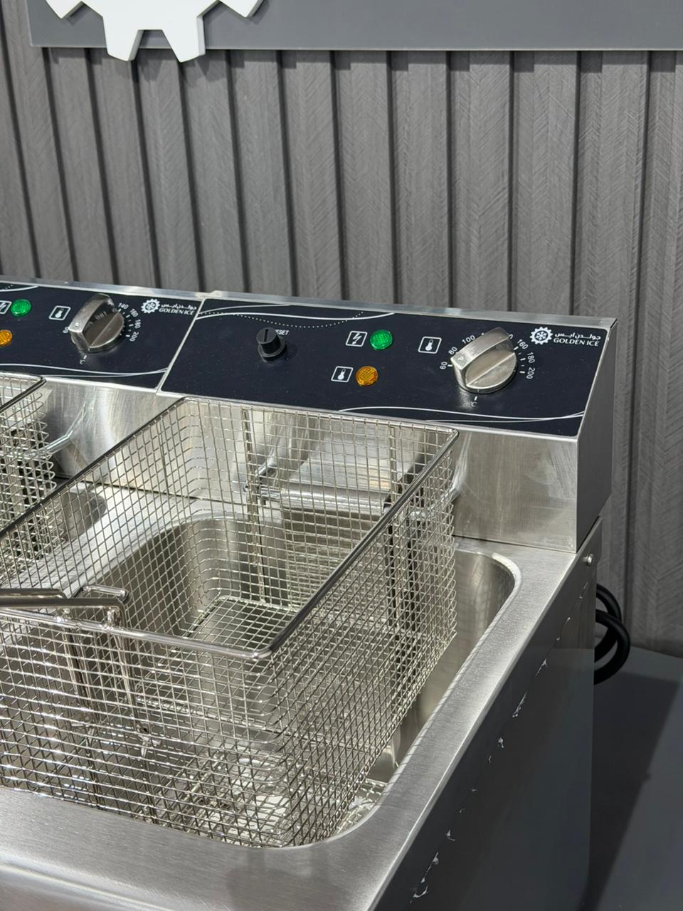 قلاية بطاطس كهرباء 2 حوض