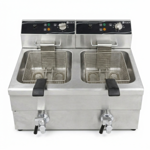 قلاية كهرباء 2 حوض 12 لتر*2 بصرف