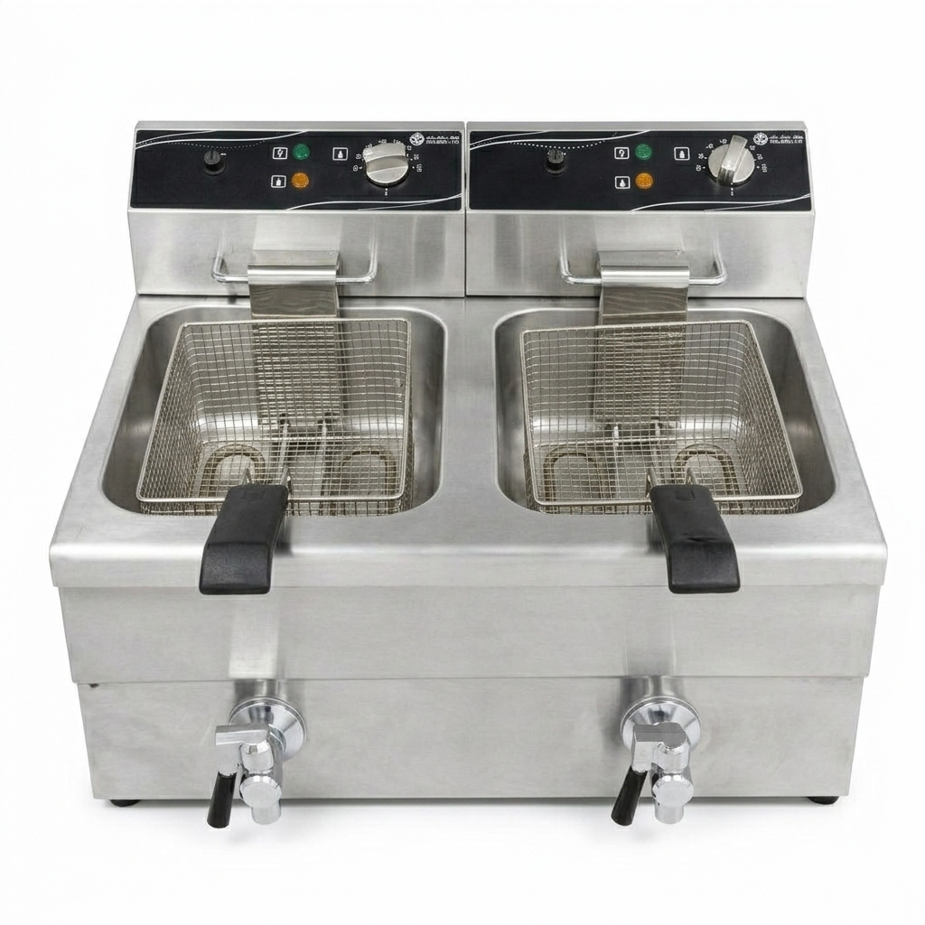 قلاية كهرباء 2 حوض 12 لتر2 بصرف