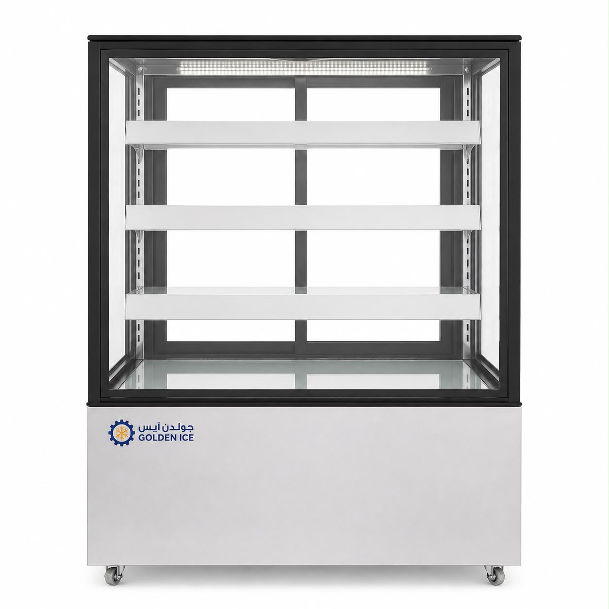 Vertical multi-purpose display refrigerator, 94 cm, 390 liter capacity