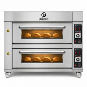 2-Deck Gas Oven with 6-Tray Capacity