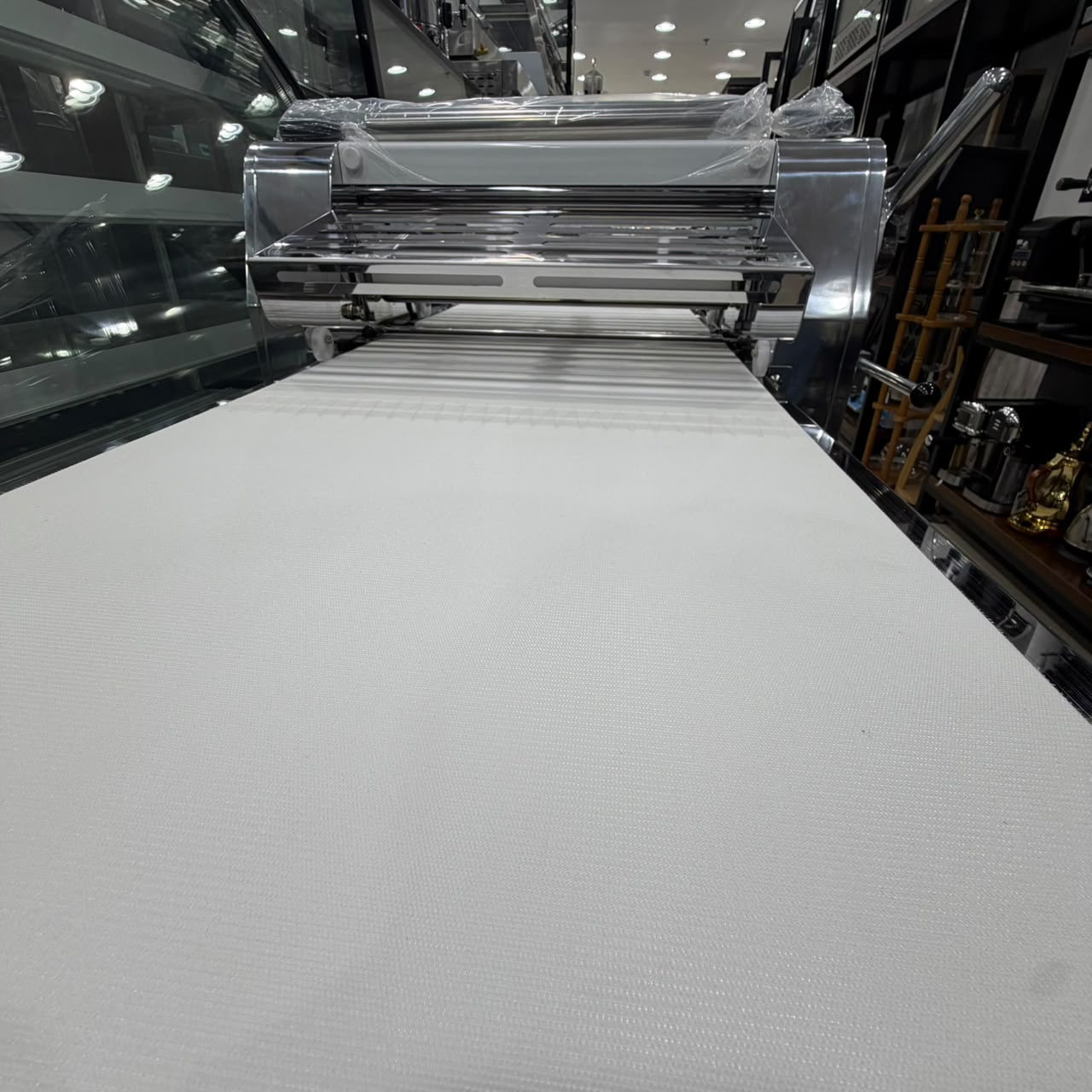 Golden_Ice_GLR-520_Conveyor_Belt_Looking_Toward_Rollers.jpg
