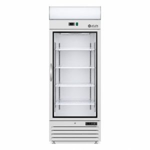 Single Glass Door Vertical Beverage Refrigerator