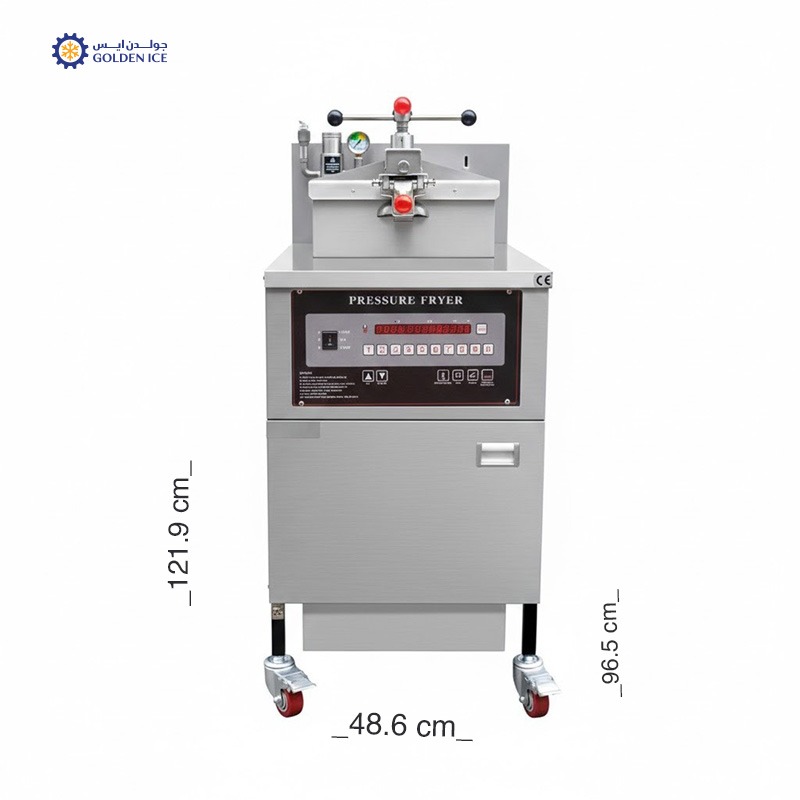 قلاية بروستد 25 لتر كهرباء اتوماتيك 6-7 دجاجات (2)