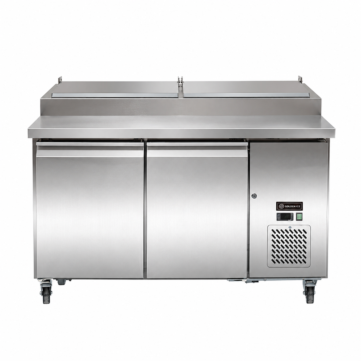 stainless-steel-salad-prep-refrigerated-counter-2-door-open-lid