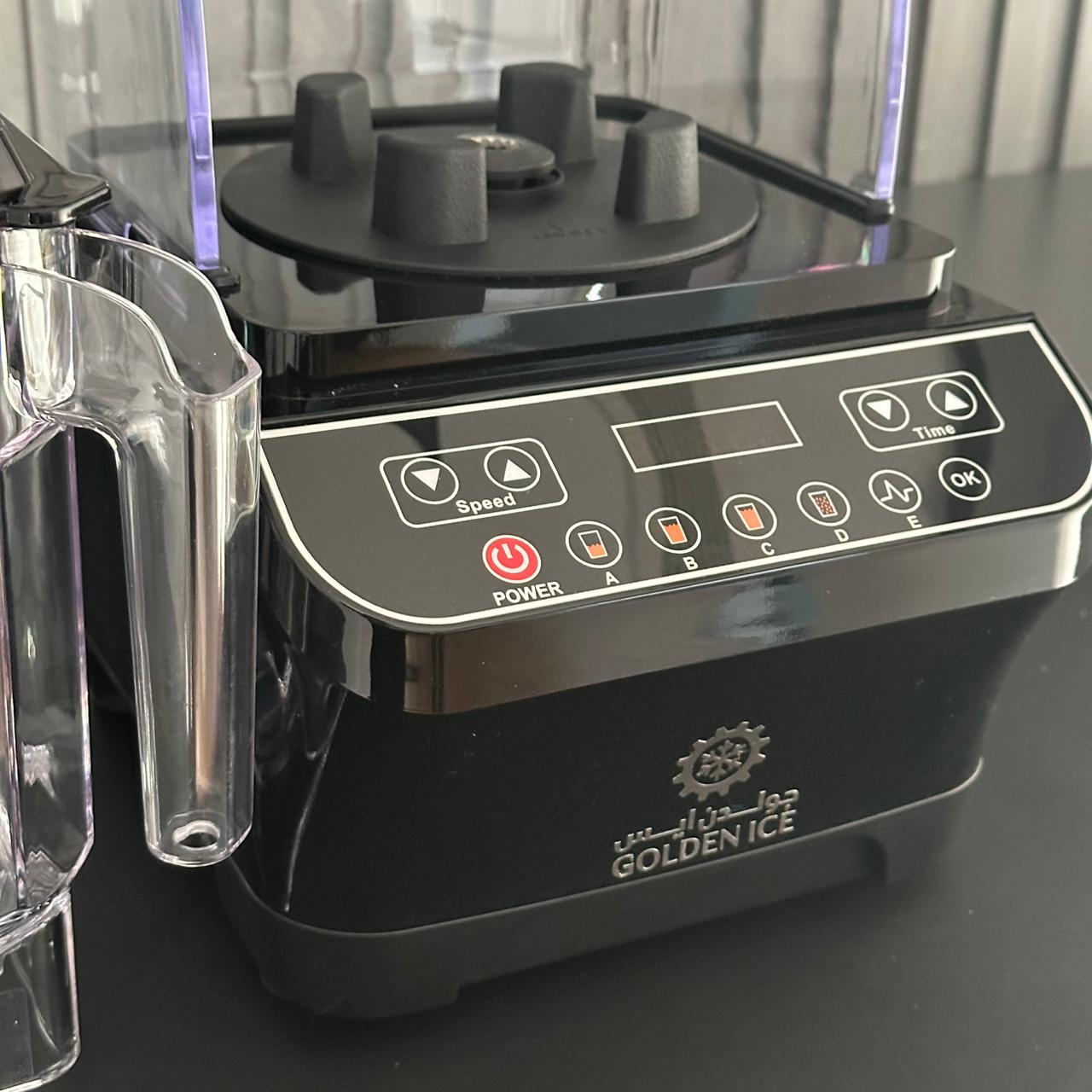 لوحة تحكم خلاط اسود