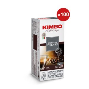 كبسولات قهوة كيمبو إنتنسو 100 حبة عرض التوفير