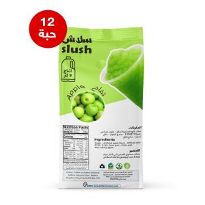 عبوة 12 حبة من بودر سلاش تفاح اخضر جولدن شيف