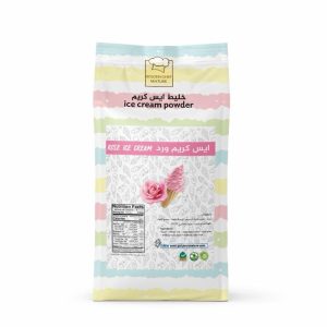 بودر ايس كريم نكهة الورد