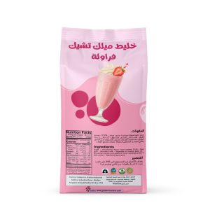 خليط ميلك تشيك نكهة فراولة