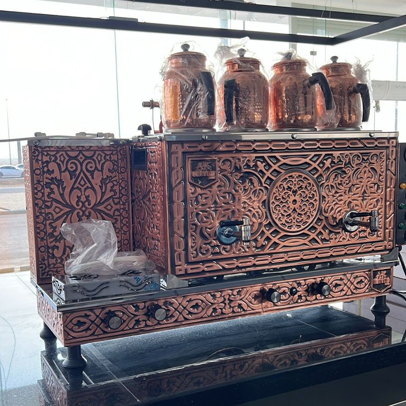 سماور شاي تركي نحاس