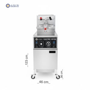 قلاية ضغط بروستد كهربائية سعة 25 لتر 6-7 دجاجات بتحكم مانيوال