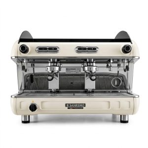 ماكينة  الإسبريسو سانريمو فيرونا 2 جروب بتقنية التحكم الحجمي