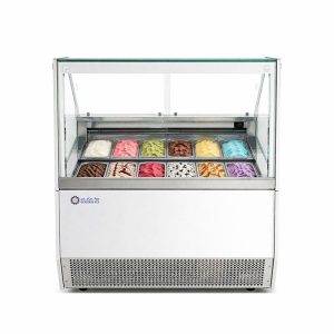 ثلاجة عرض ايس كريم 12 طبق