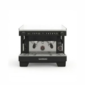 ماكينة قهوة سانريمو 2 جروب ميني أسود