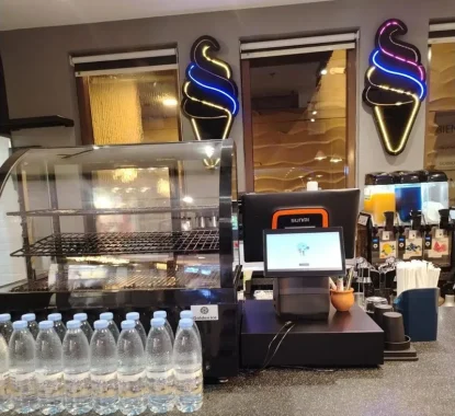 تجهيز كاونتر محل آيس كريم بمعدات احترافية