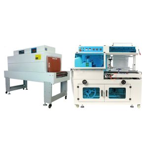 خط تغليف شرنك اتوماتيك L Bar مع نفق حراري موديل BSD4525A / FQL650LA